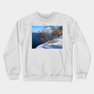 Avacha Bay from Nikolskaya Hill, Petropavlovsk, Kamchatka, Russia. Crewneck Sweatshirt